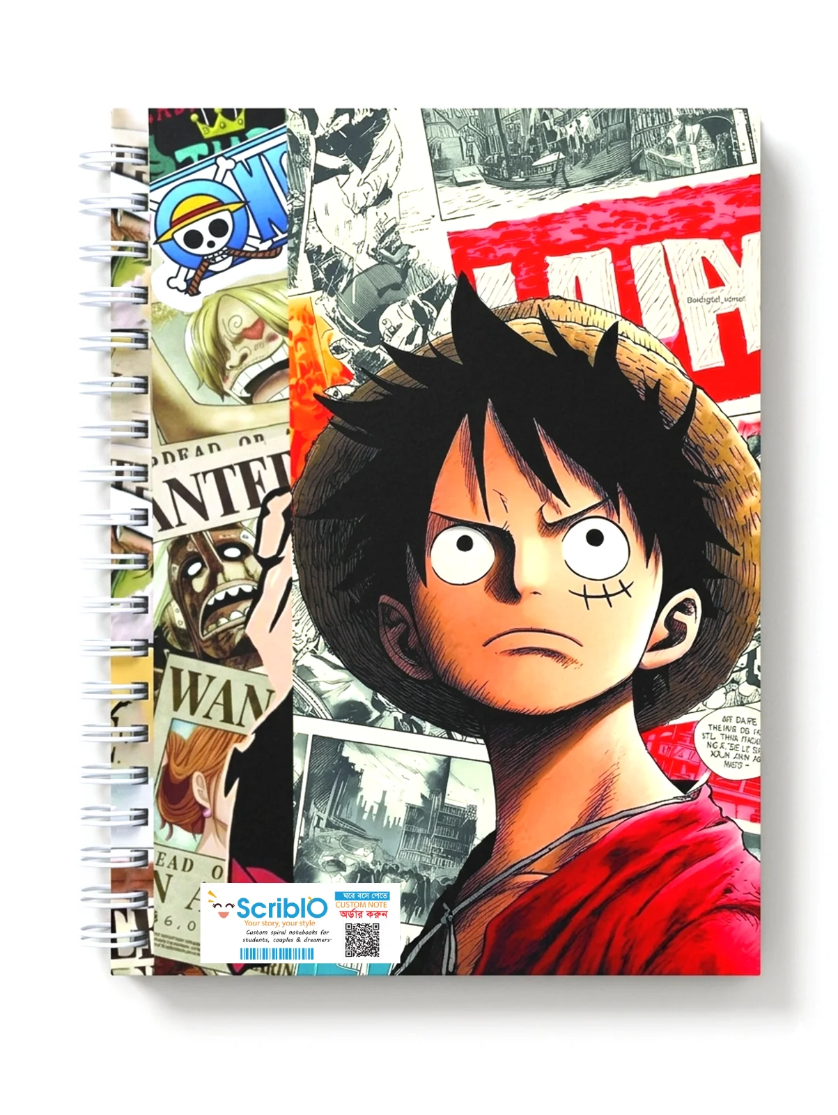 Anime Adventure Notebook — view 1